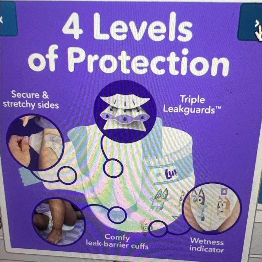 Luvs Platinum Protection Diapers Size 5